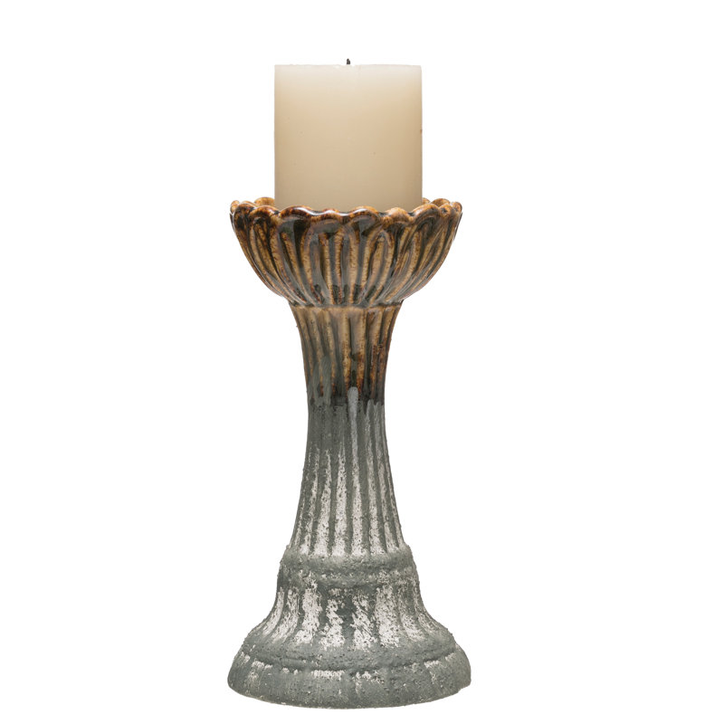 Bloomsbury Market Ceramic Tabletop Candlestick & Reviews Wayfair